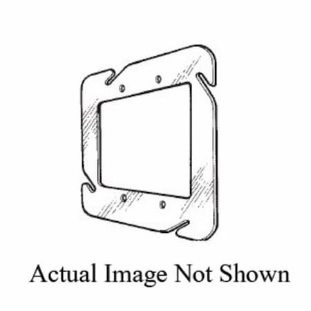 Mulberry Electrical Box Cover, 2 Gangs Gang, Galvanized Steel, Flat Cover Type 11335